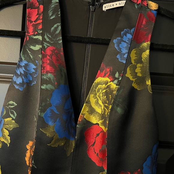 Alice + Olivia mini dress with florals - Picture 2 of 5